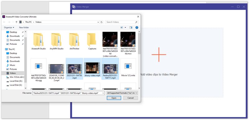 Add Multiple Video Clips To Merge