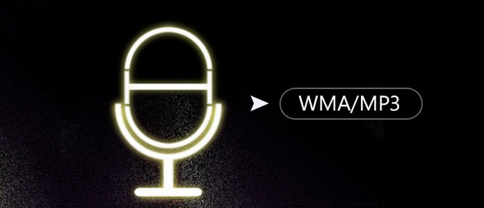 Audio konvertálása MP3 / WMA formátumba
