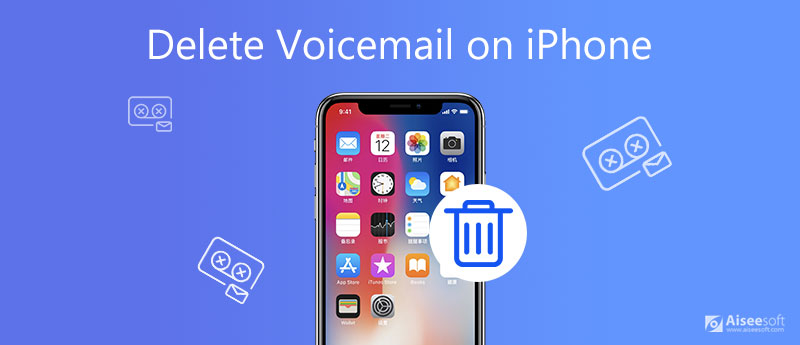 Verwijder voicemail op iPhone