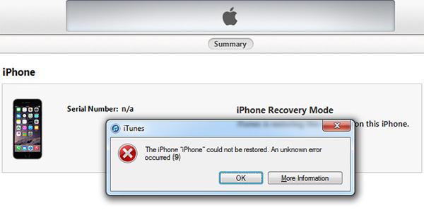iTunes-fout 9