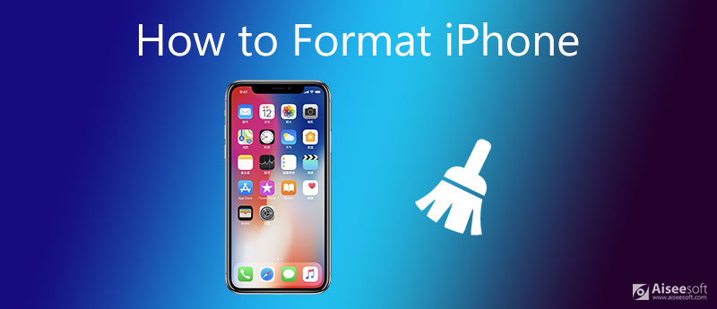 Hoe de iPhone te formatteren