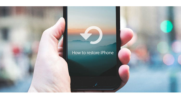 Az iPhone visszaállítása