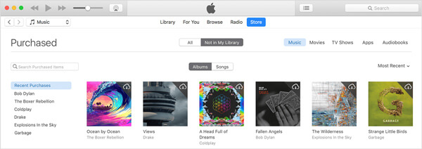 Zakupiona muzyka iTunes NIE jest odtwarzana