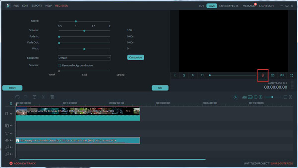 Record Voice Over