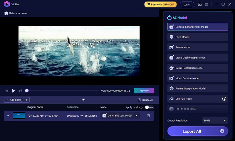 Vidhex General Enhancement Model