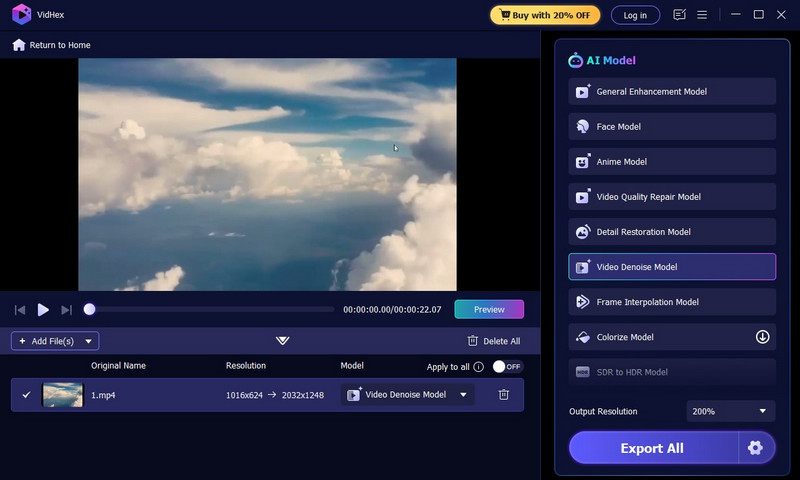 Vidhex Video Denoise