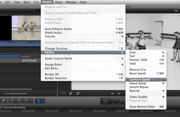 Retime Final Cut Pro