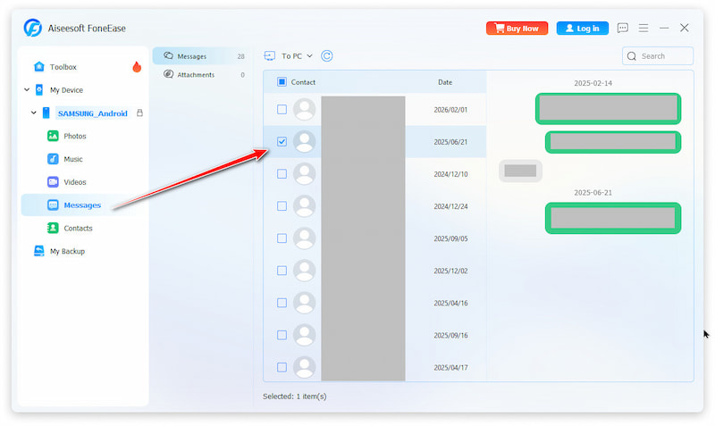 Choose Transfer File