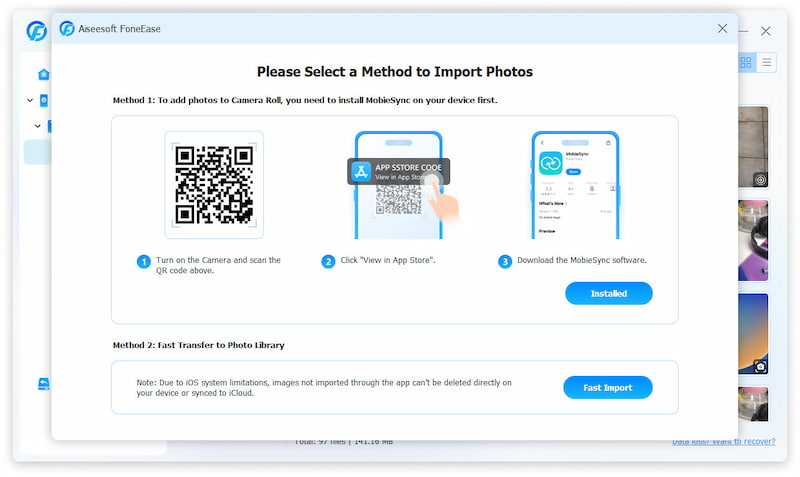 Import Computer Two Option