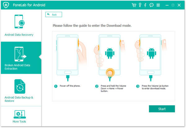 Indtast download-tilstand