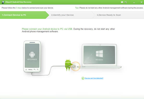 iSkysoft Android Obnova dat