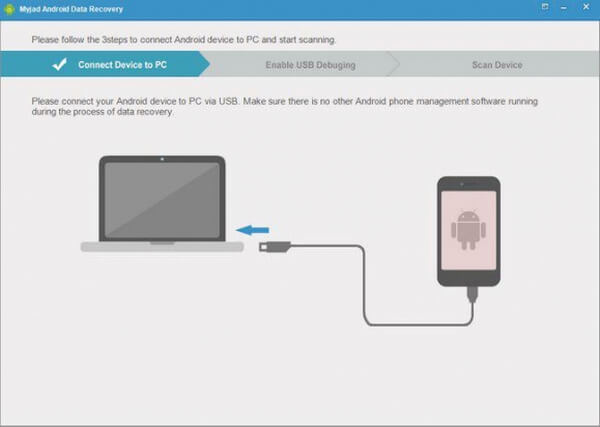 Verktøy for gjenoppretting av bilder - MyJad Android Data Recovery