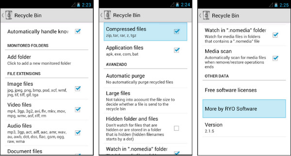 Android Recycle Bin