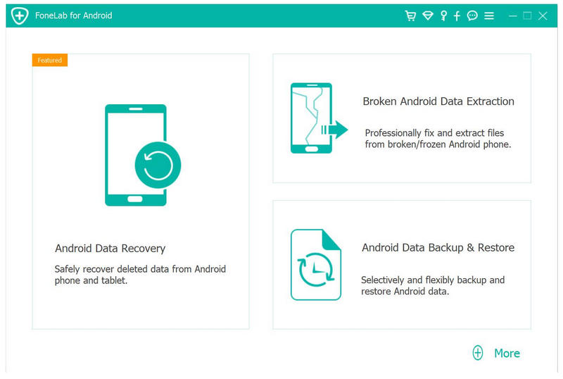 Recover deleted data from Android phones/tablets/SD cards. quick Screen Shot