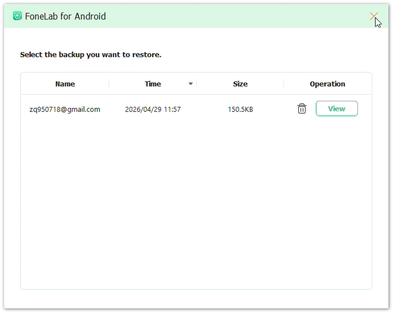 View Recovery History Google Drive