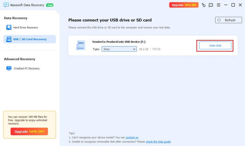 Scan Disk Usb Sd Recovery
