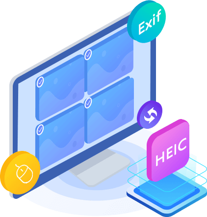 Преобразование HEIC в пакетах