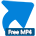 Logo del convertitore MP4 gratuito