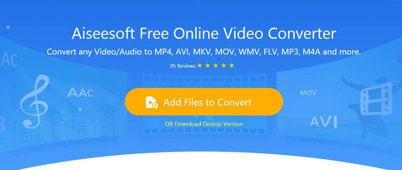 Aiseesoft Gratis online video-omzetter