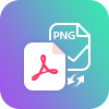 Logo konwertera PDF PNG
