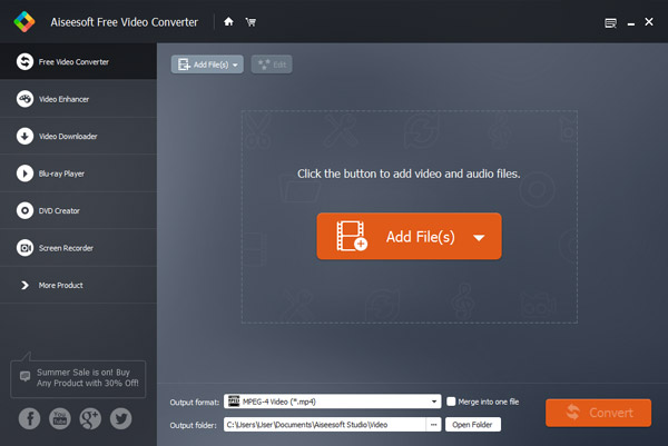 Telepítse az ingyenes Video Converter alkalmazást