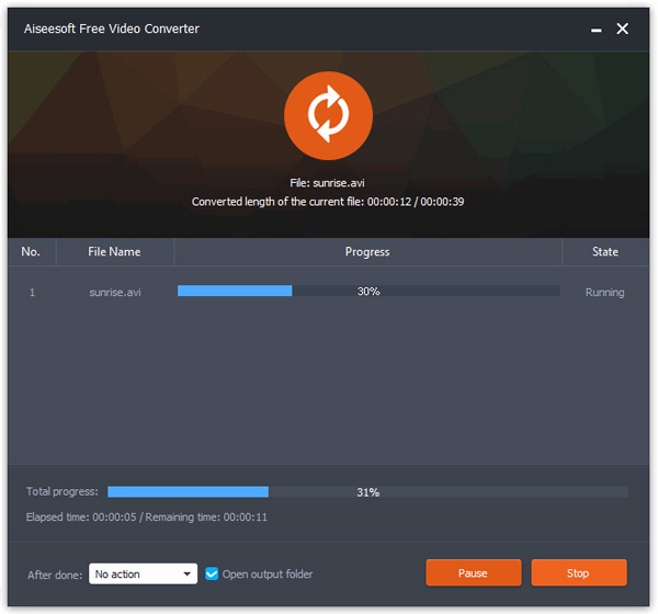 Convert DV to AVI