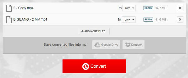 Convert MP4 to DivX Online