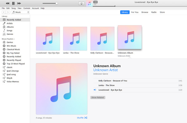 A WAV konvertálása MP3-ba az iTunes alkalmazásban