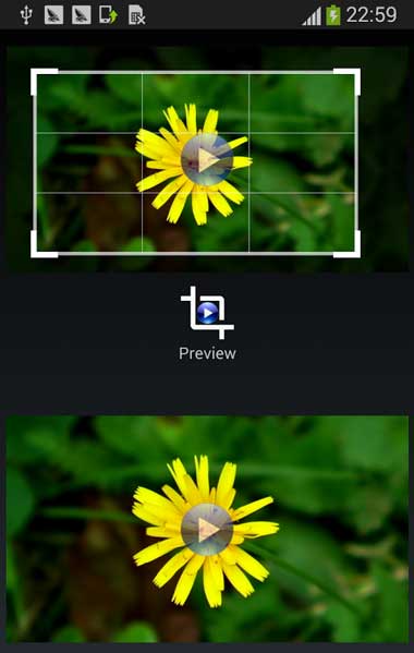 Android'de Video Kırp