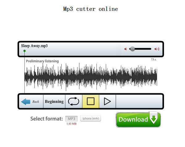 在線MP3切割器和鈴聲製作器