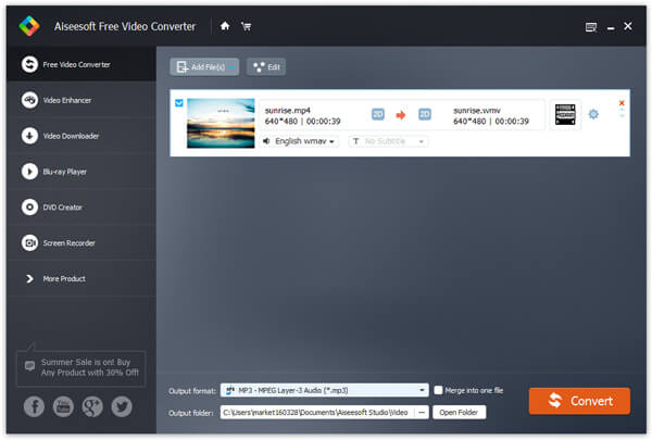 Vapaa Video Converter