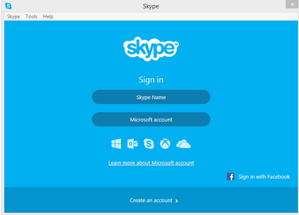 Uruchom Skype