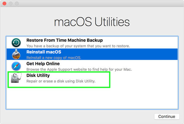 disk Utility