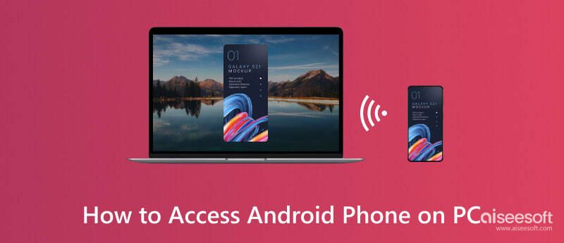 Accedi al telefono Android su PC