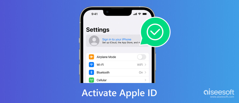 Aktiválja az Apple ID-jét