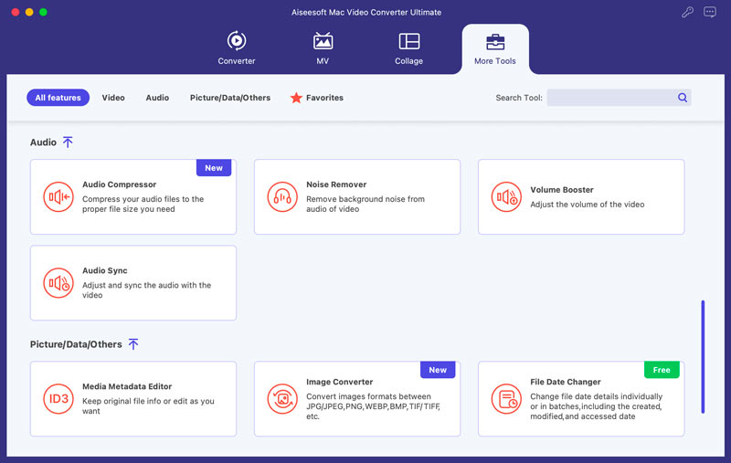 Access More Audio Tools