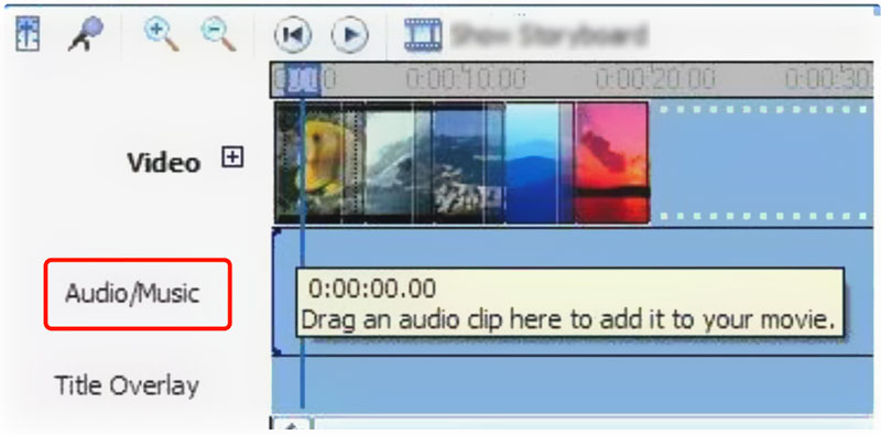 將音訊加入影片 Windows Movie Maker