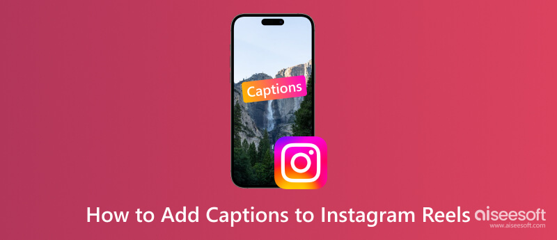 Aggiungi didascalia alla bobina di Instagram