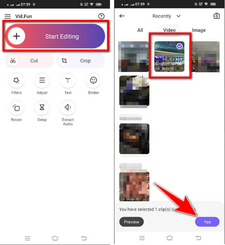 Add Video Instagram Story