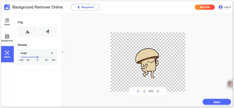 Fine Tune The Image To Remove BG Clean And Save It