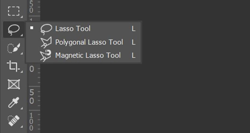 Photoshop Lasso-tool