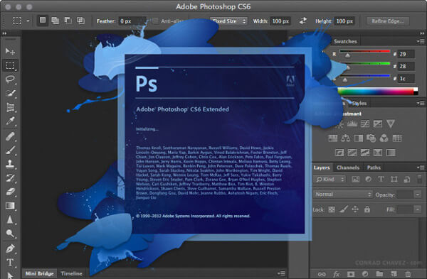 Photoshop中CS6