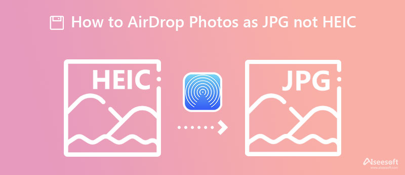 AirDrop HEIC в формате JPG