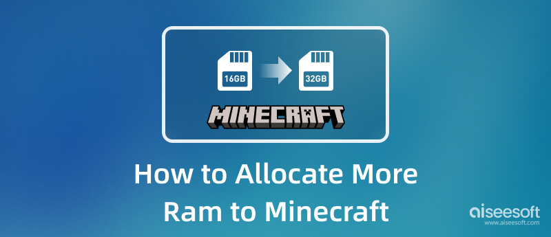 Minecraft에 더 많은 RAM 할당