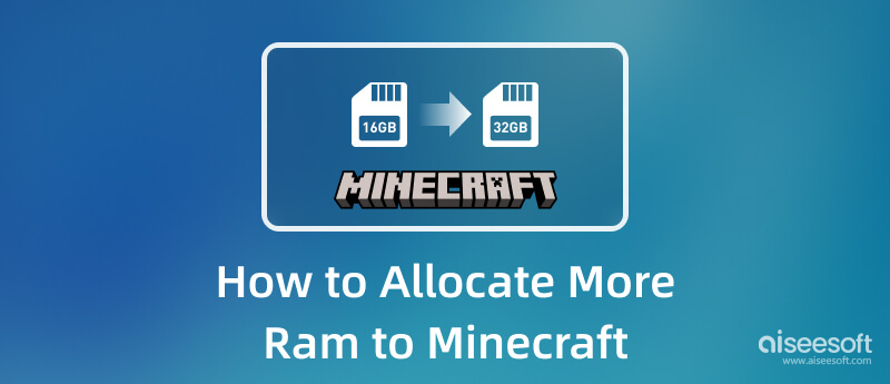 Διαθέστε περισσότερο Ram στο Minecraft