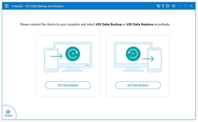 iOS Data Backup-modus