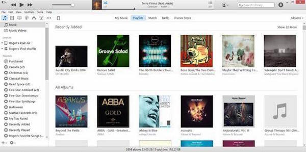 開啟iTunes