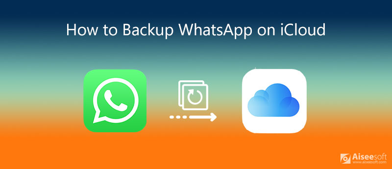 Hoe een WhatsApp op iCloud te back-uppen