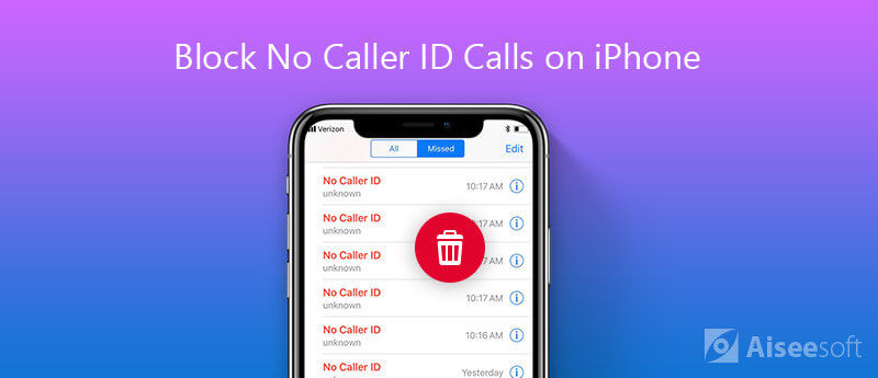 Block No Caller ID on iPhone