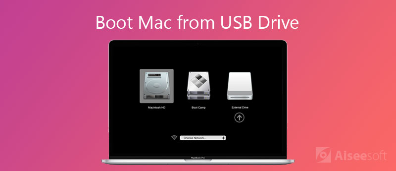 Boot Mac z USB Drive Boot